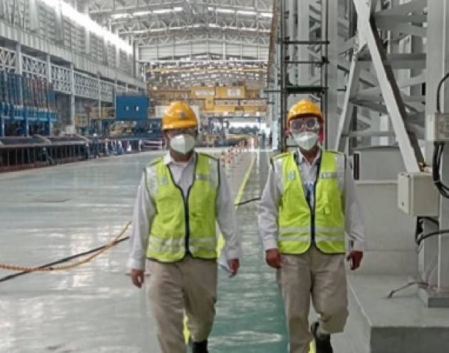 Aktifitas Monitoring Tim Outsourcing di PT. Krakatau Posco