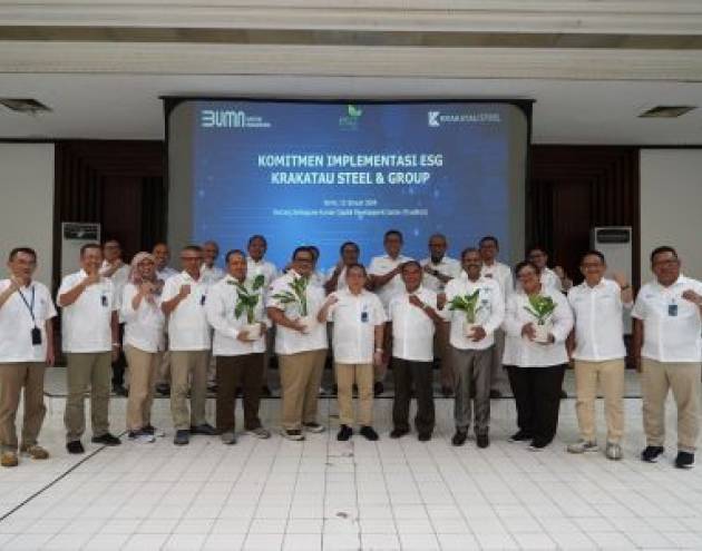 Komitmen Implementasi ESG Krakatau Steel Group PT Krakatau Jasa Industri