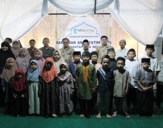 Sparkling Ramadhan Hype - Santunan Anak Yatim Piatu - PT Krakatau Jasa Industri