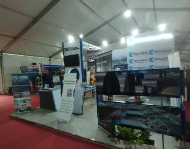 Booth Krakatau Steel Group Cilegon Expo 2024