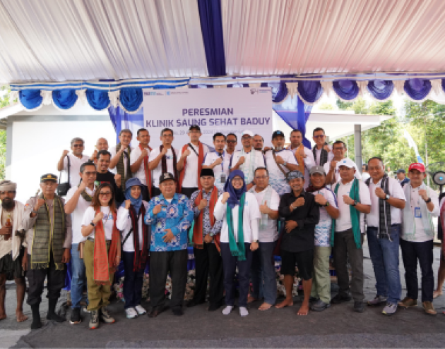 Peresmian Klinik Saung Sehat Baduy