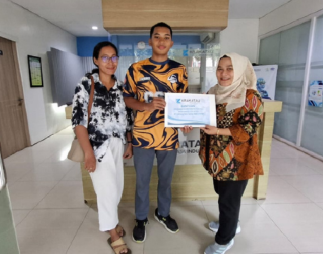 Penyerahan Bantuan TJSL Cilegon Star Aquatic (CSA)