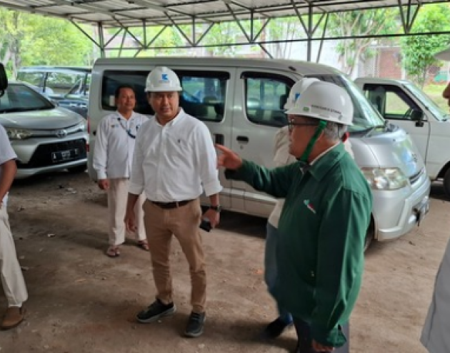 Kegiatan Inspeksi K3 Persiapan Audit Perusahaan PT Krakatau Jasa Industri