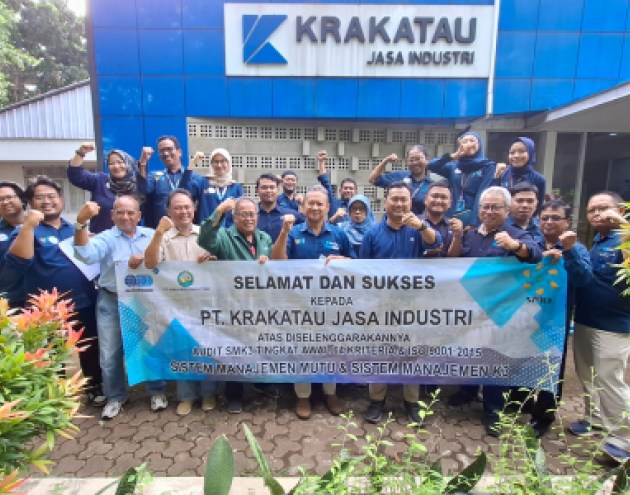 Penutupan Audit Sertifikasi ISO 9001:2015 & SMK3 PT Krakatau Jasa Industri