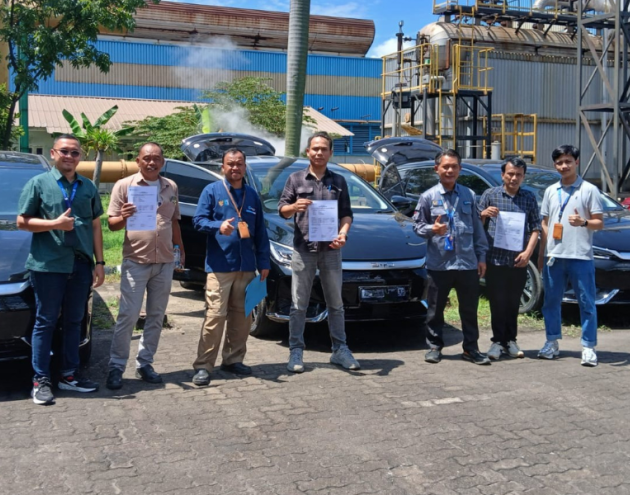 Serah Terima Kendaraan PT Krakatau Baja Industri
