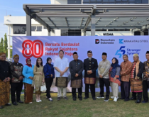 Upacara HUT RI ke-80 PT Krakatau Steel Group