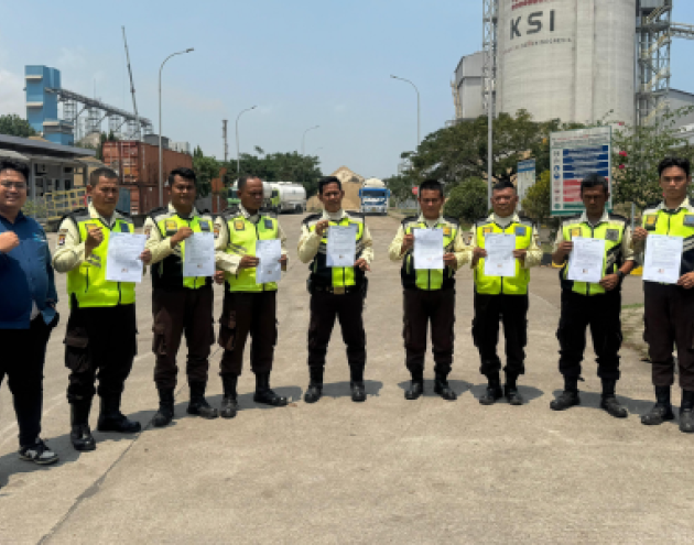 Penandatanganan Pakta Integritas Anggota BUJP PT KJI Unit PT Krakatau Semen Indonesia