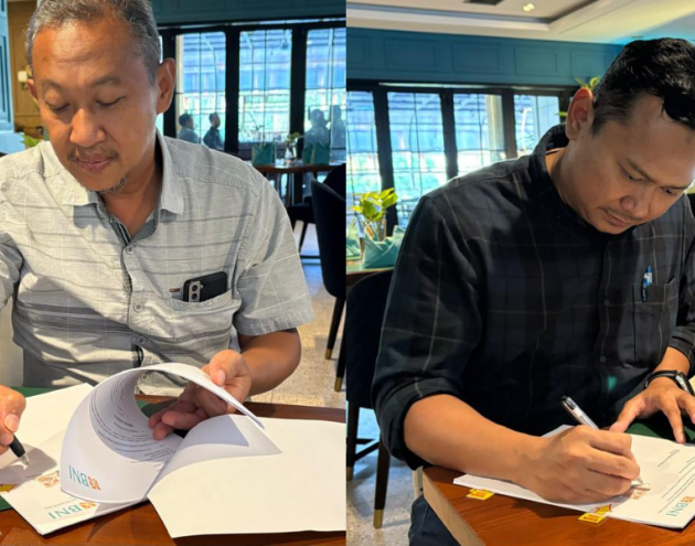  Penandatanganan Perjanjian Perpanjangan Fasilitas Kredit Modal Kerja Bersama BNI