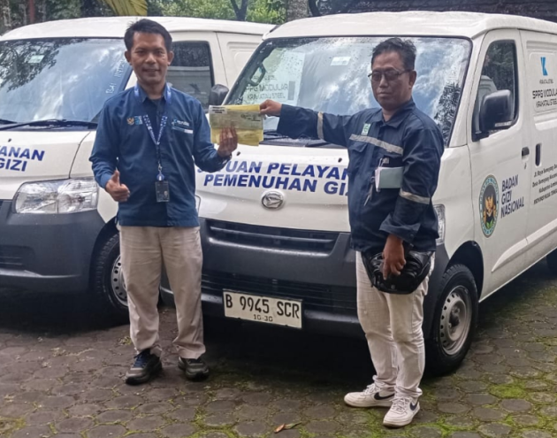 Serah Terima Mobil Blind Van MBG PT Krakatau Steel